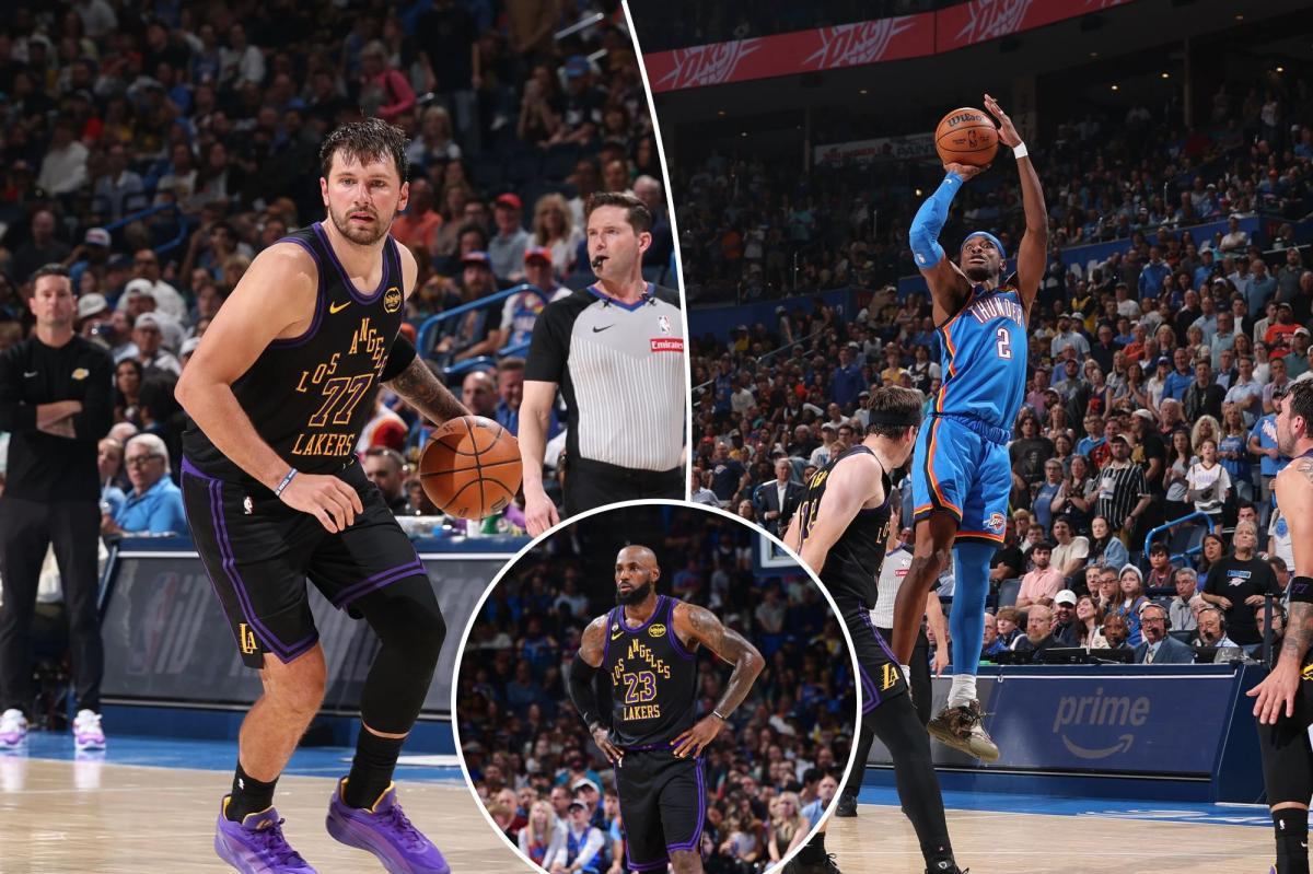 Lakers fall to Thunder 139-96 in Oklahoma City