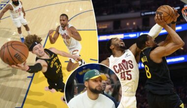 Warriors run out of gas against Cavs in possibly last game without Curry