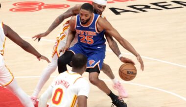 Mike Brown sticks with starting Mikal Bridges but benches him down stretch again