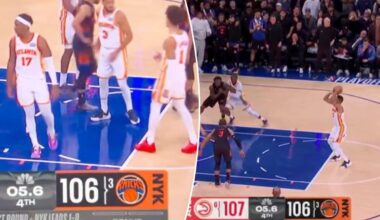 NBC blames ‘data issue’ for anger-inducing mistake at end of Knicks-Hawks game