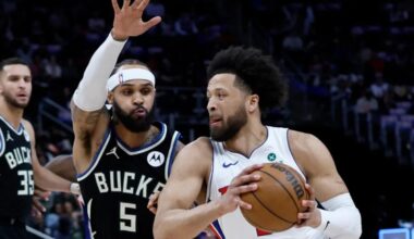 Pistons' Cade Cunningham returns from lung injury vs. Bucks