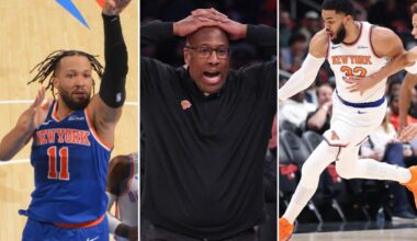 Which Knicks are facing the harshest scrutiny in NBA playoffs