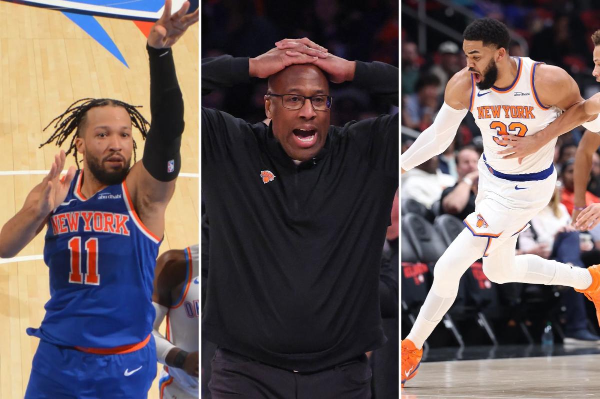 Which Knicks are facing the harshest scrutiny in NBA playoffs