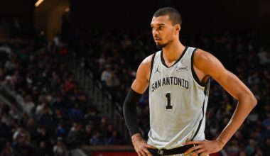 Spurs rule out Victor Wembanyama (ankle) against Clippers