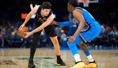 Lakers' Austin Reaves questionable vs. Mavericks on Sunday