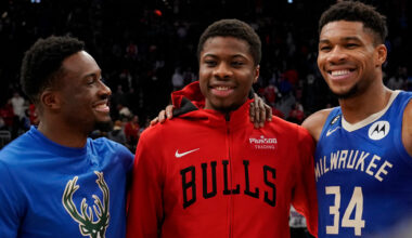 Giannis Antetokounmpo Makes History with His Brothers in the NBA