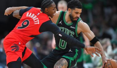 Celtics beat Raptors 115-101, move closer to clinching 2nd seed in Eastern Conference