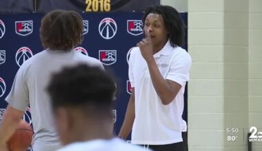 Bub Carrington hosts youth basketball clinic at Saint Frances Academy