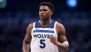 Edwards ineligible for NBA postseason awards after Timberwolves rule him out