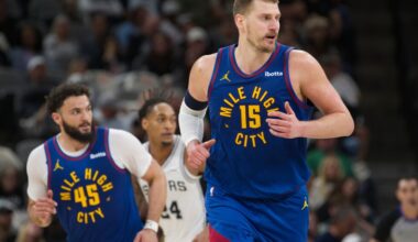 Nuggets center Nikola Jokic surges into playoffs after a scary knee injury