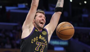 Luka Doncic makes history in Lakers' victory over Cavaliers