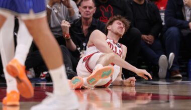 Bulls forward Matas Buzelis likely done for the year but talks future