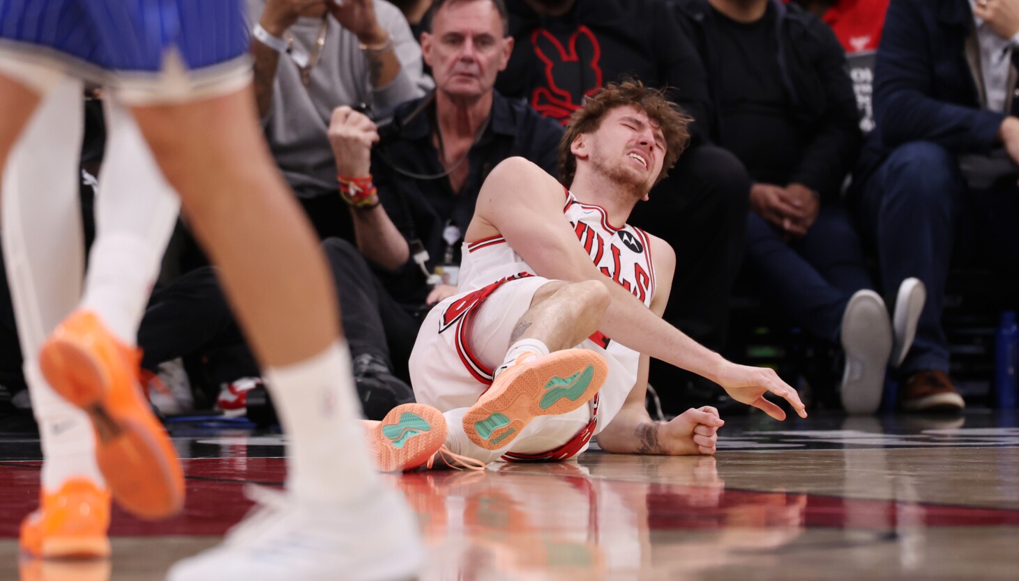 Bulls forward Matas Buzelis likely done for the year but talks future