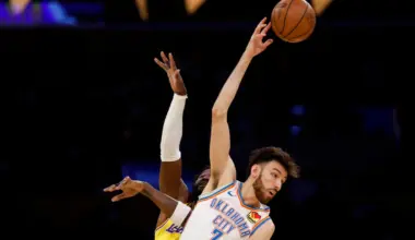 Thunder pull away after timeout, rout Lakers 123-87 as OKC closes in on No. 1 seed