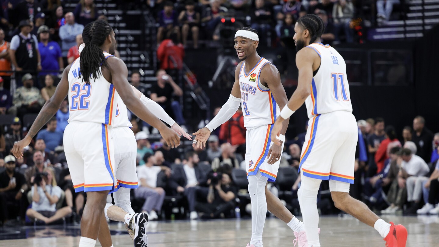 Oklahoma City Thunder lock up No. 1 seed for third straight season