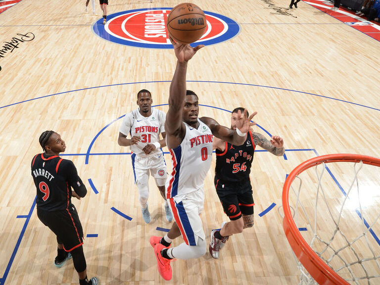 Pistons clinch 1st division title in 18 years after sinking Raptors