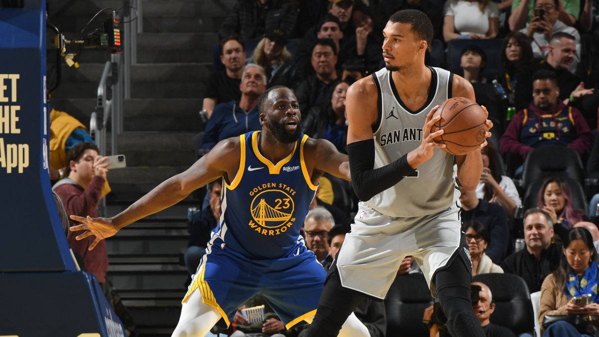 Victor Wembanyama calls facing Draymond, Warriors ‘inspiring’ – NBC Bay Area