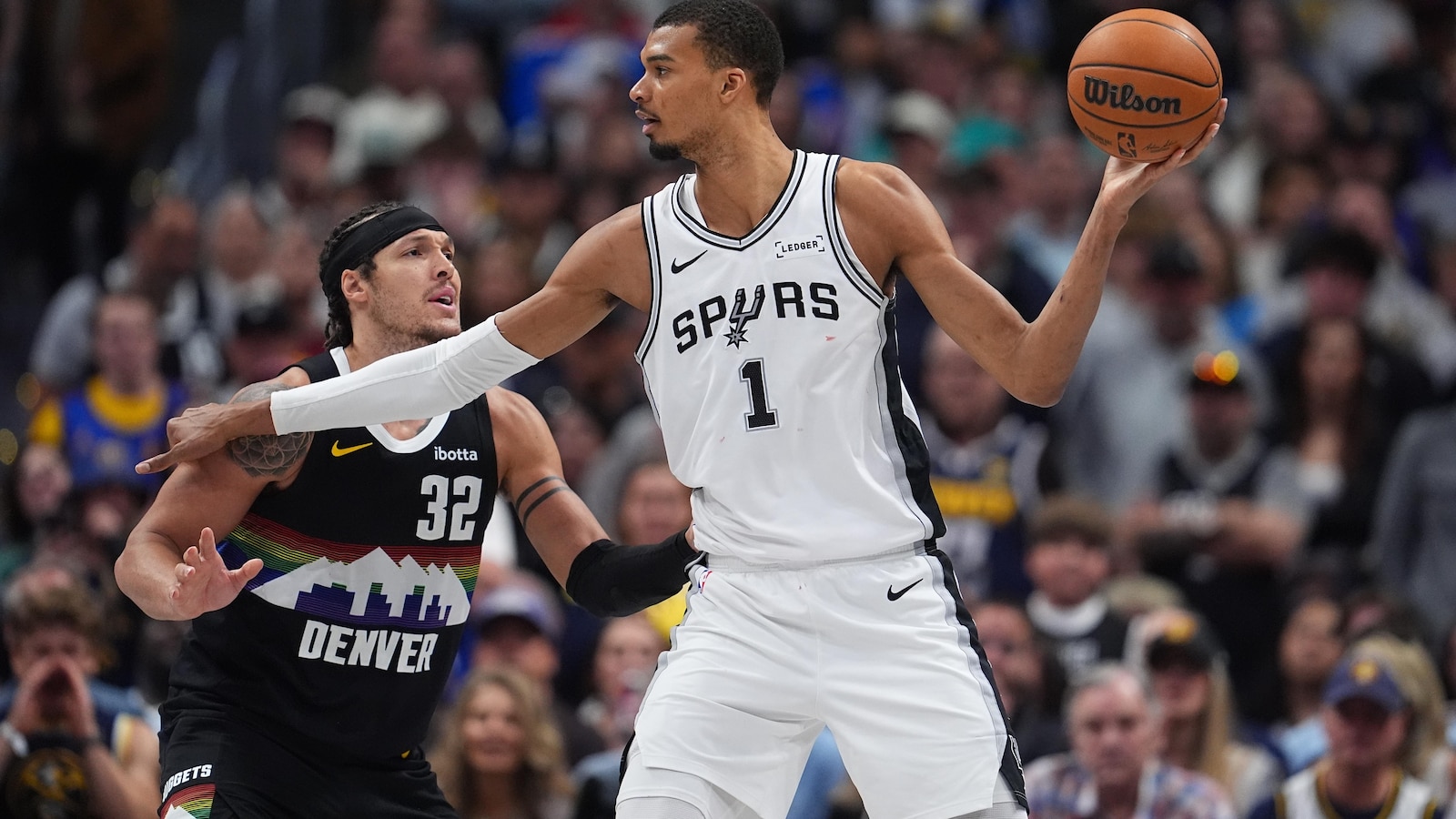 Jokic scores 40, outduels Wembanyama and Nuggets top Spurs 136-134 in OT
