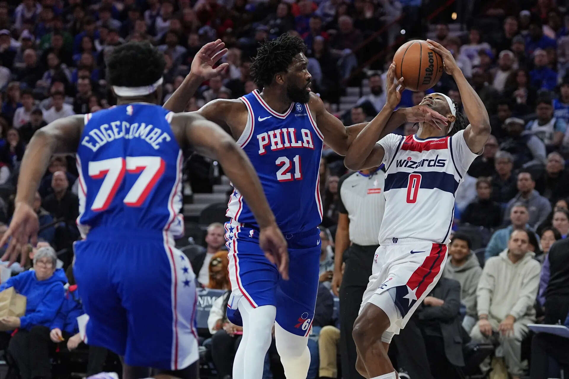 Wizards 76ers Basketball