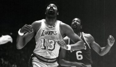 The NBA's playoff blocks record has added confusion because of Wilt Chamberlain, Bill Russell