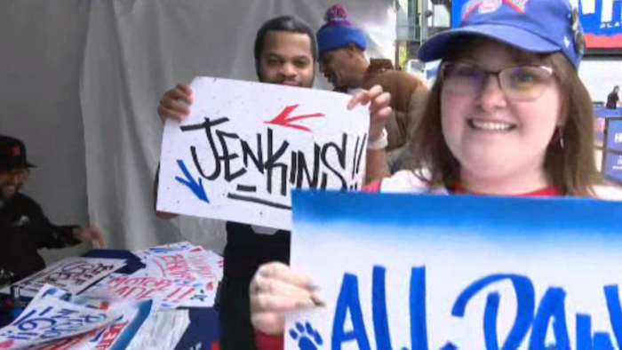 Detroit Pistons Fan Fest draws massive crowds ahead of Game 1 vs. Cavs outside Little Caesars Arena