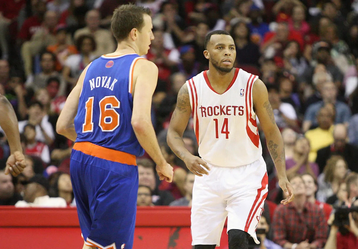Houston Rockets jersey history No. 14 - Daequan Cook (2012-13)