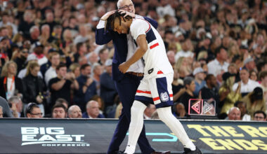 UConn's Dan Hurley talks Steph Castle's NBA Playoff success