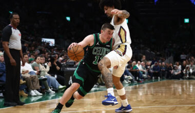 Boston Celtics ground New Orleans Pelicans with 144-118 blowout win (PHOTOS)