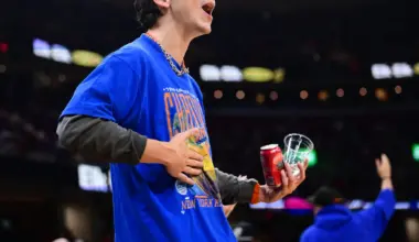 Timothee Chalamet Celebrates Knicks Win In An Alex Moss Diamond Chain