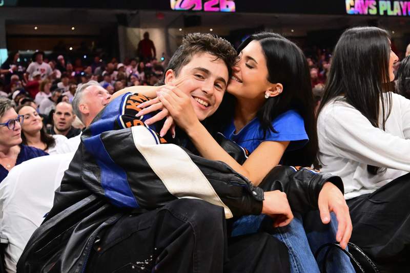 Fans in Awe of Kylie Jenner’s “Love” For Boyfriend Timothee Chalamet As She Makes Cleveland Trip to Watch Knicks Make NBA Finals