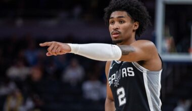 Mitch Johnson lauds Dylan Harper's impact in the Western Conference Finals as a rookie