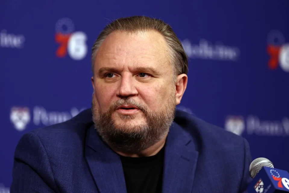 Former 76ers president of basketball operations Daryl Morey.