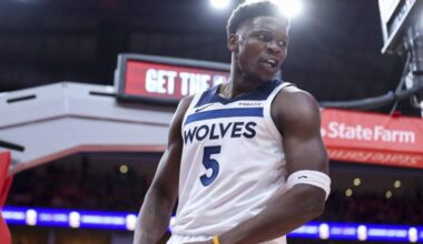 Anthony Edwards on why the Timberwolves' resilience helped them pull off the Game 1 upset