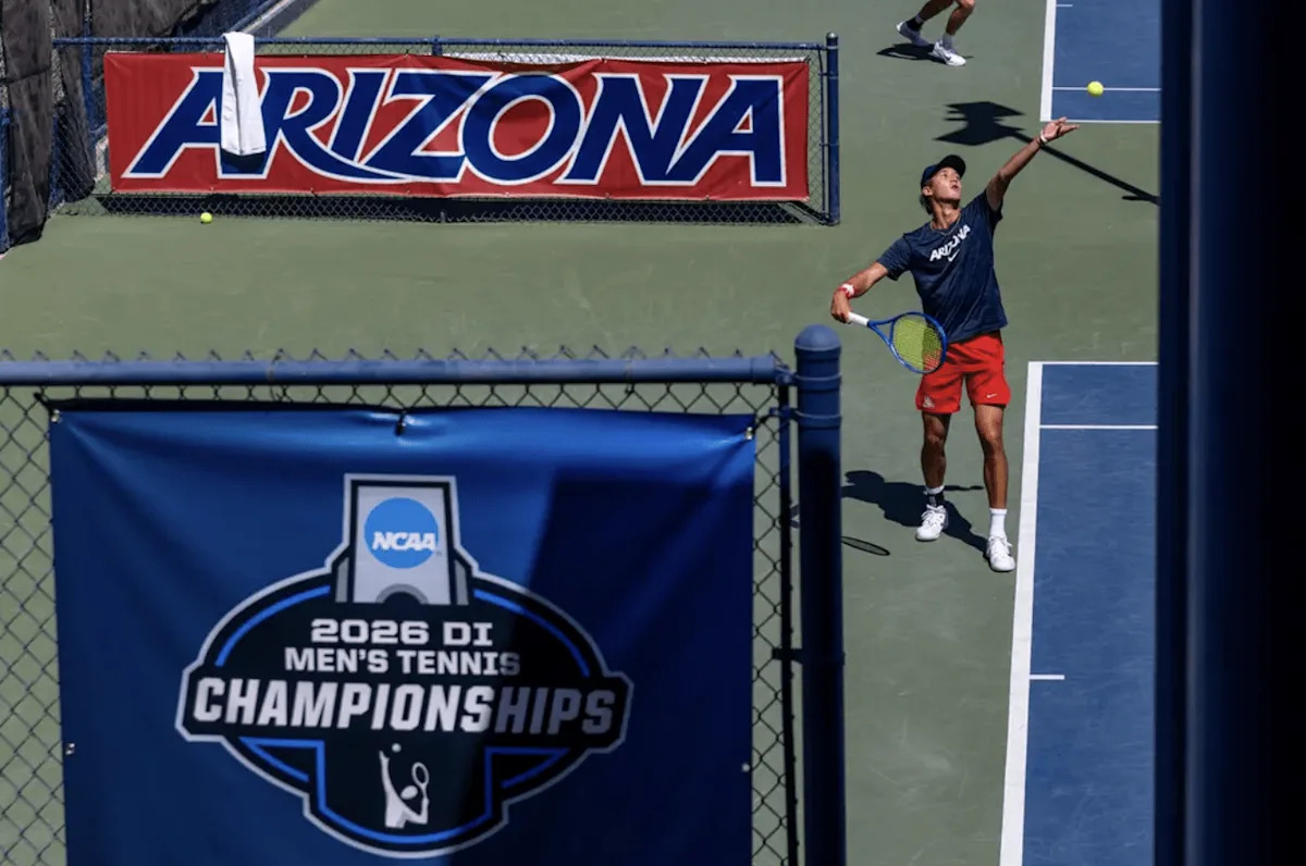 NCAA men’s tennis: Arizona outlasts Clemson to advance to 4th straight Sweet 16, will host for first time
