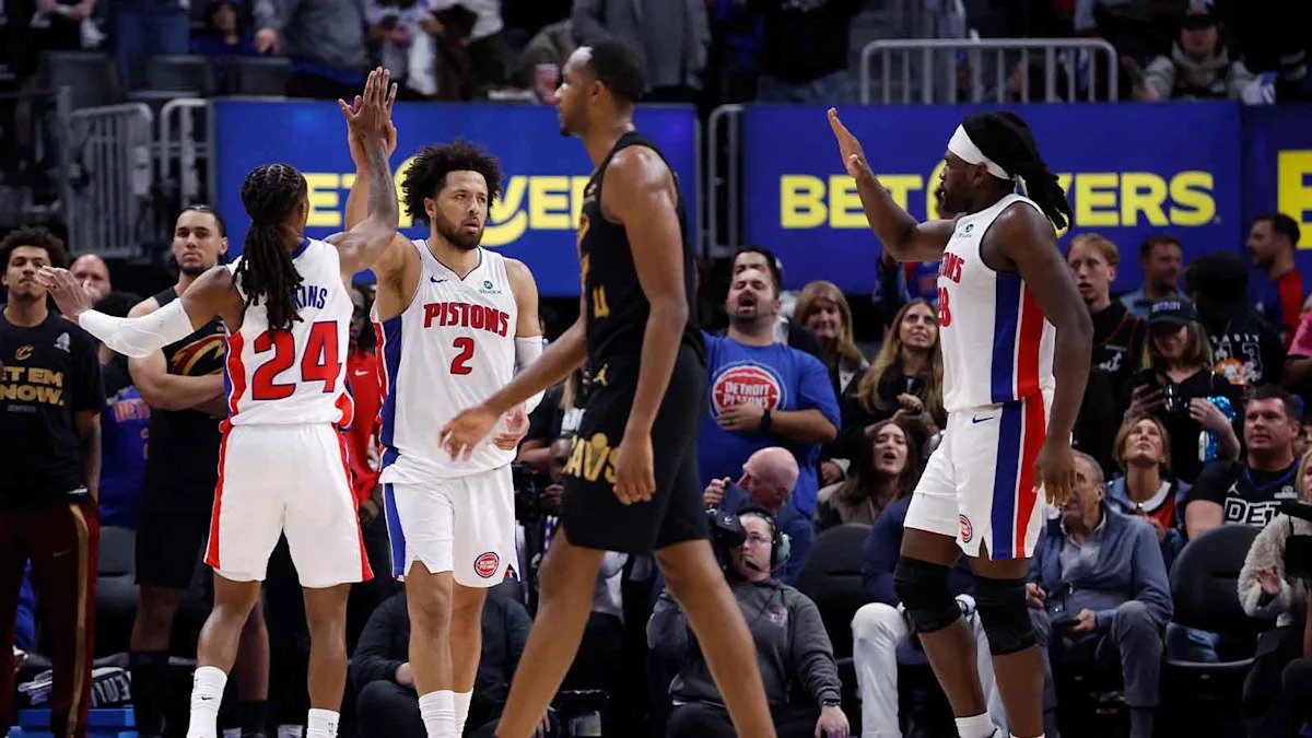 Rising Pistons playoff weapon credits Magic for Round 2 success vs. Cavs