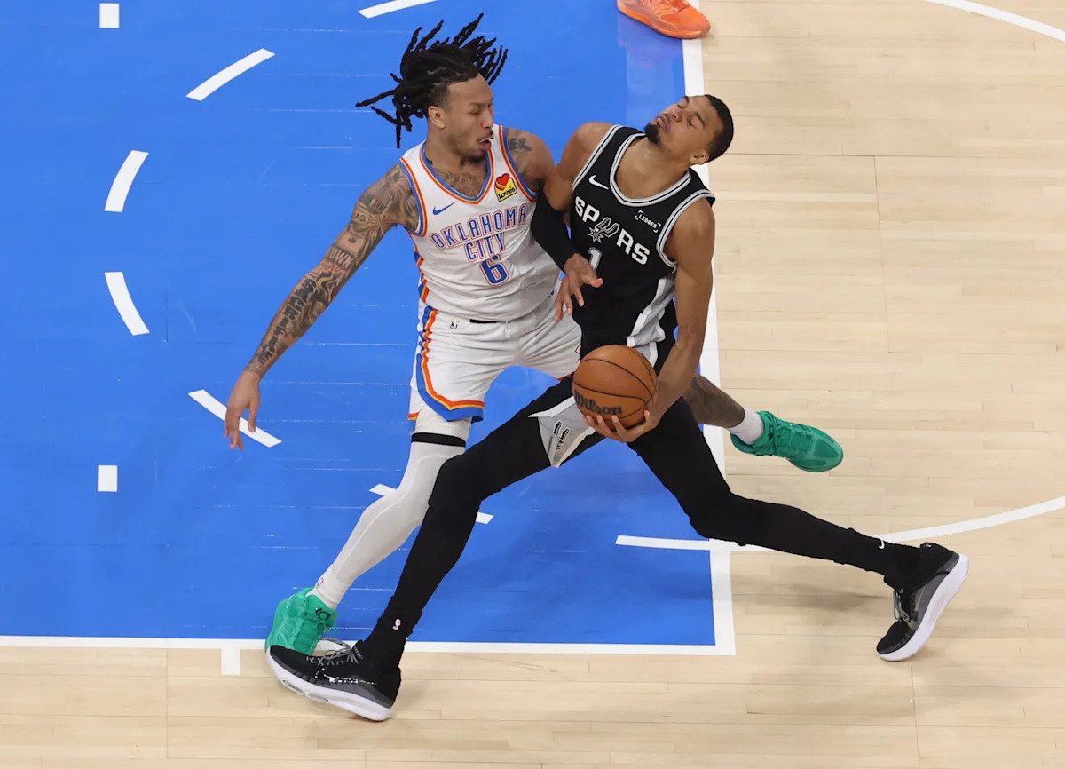 NBA hands Victor Wembanyama warning for avoiding media after OKC's Game 5 win over Spurs