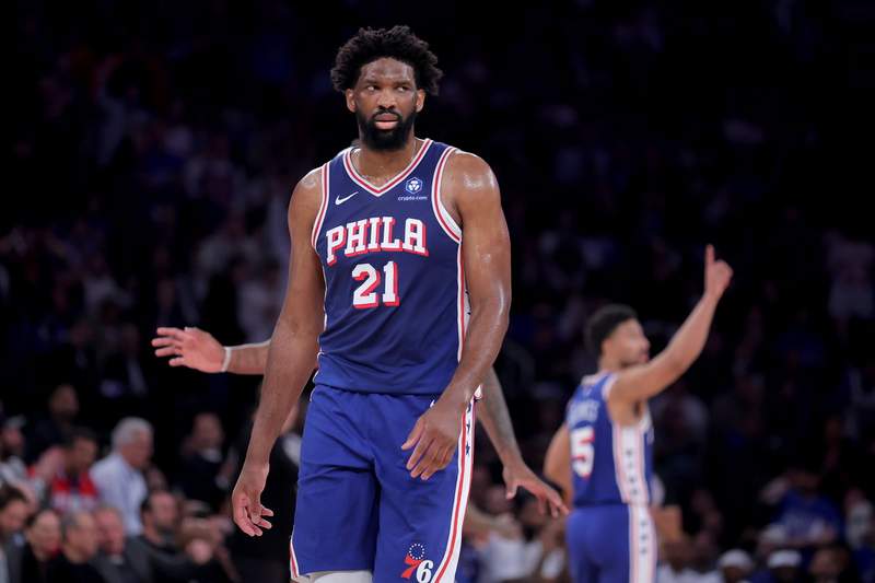 “I Don’t Know”: Joel Embiid Stays Quiet After Failed Attempt to Stop Knicks Fans From Invading 76ers Arena