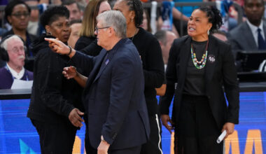 Geno Auriemma felt 'like a dumbass' after Final Four blowup with Dawn Staley, not worried about impacts to legacy