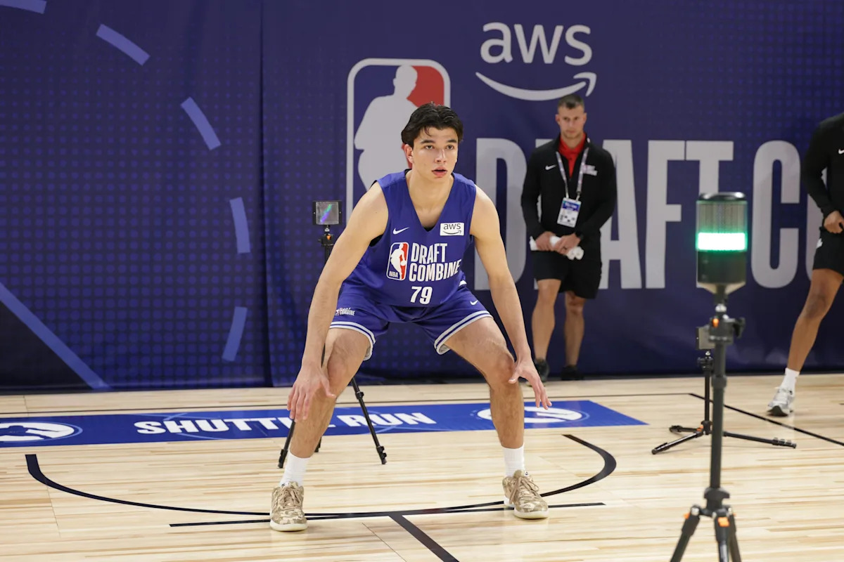 Andrej Stojakovic put on a show to start NBA Draft Combine