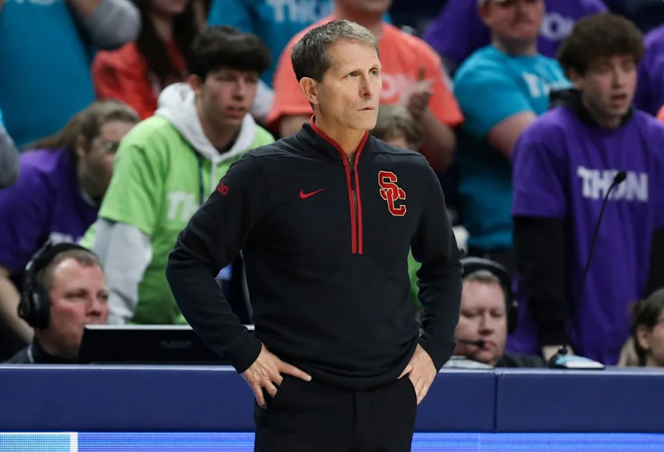 Trojans coach Eric Musselman has seven transfers slated to join his program next season. IMAGN IMAGES via Reuters Connect