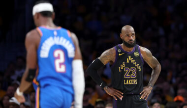 LeBron James admits Thunder 'out-talented' Lakers in playoffs, says he's waiting to make call on NBA future