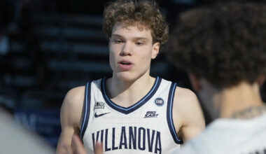 Where does Villanova stand with the forward depth?