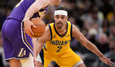 Pacers guard Andrew Nembhard will ride in IndyCar two-seater at start of grand prix race at IMS