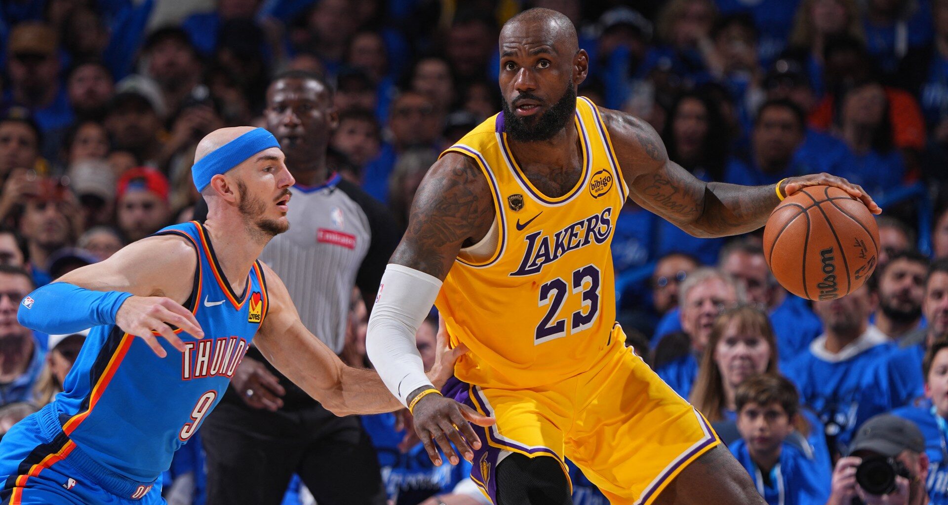 Thunder dominate LeBron James, Lakers to win Game 1 | Basketball News