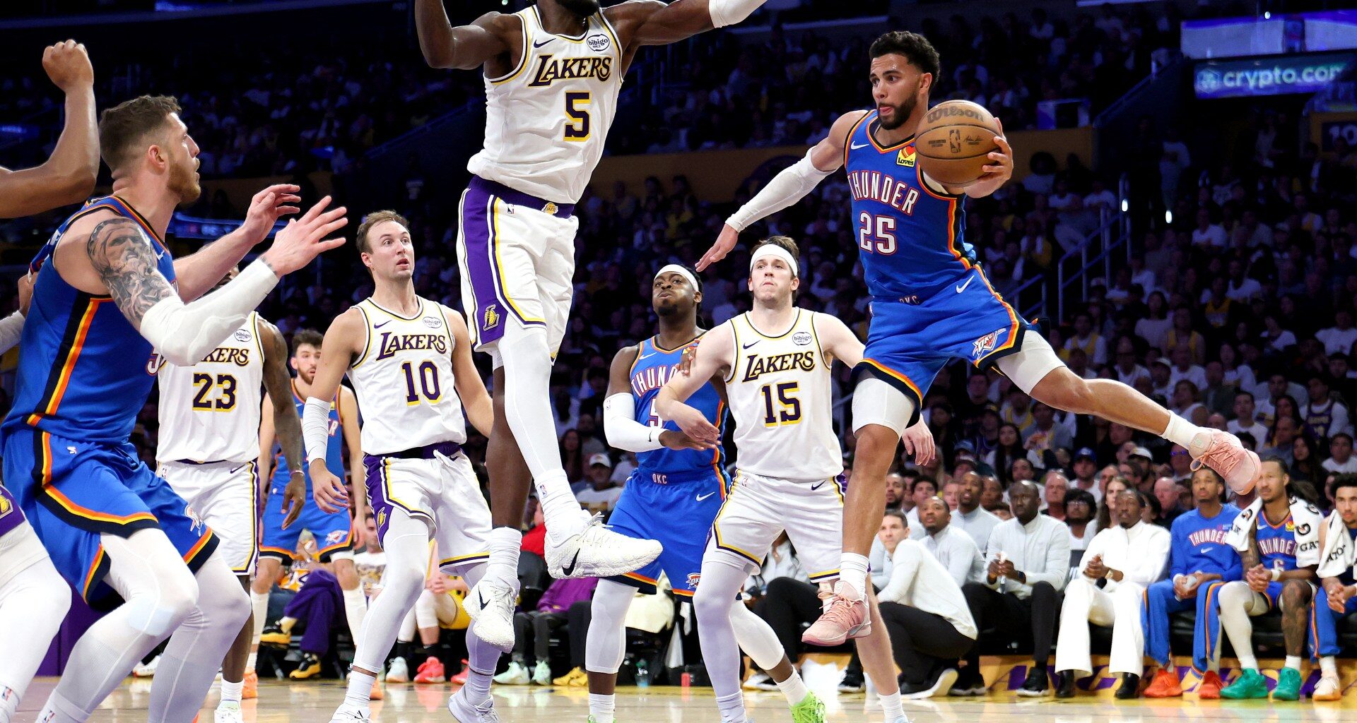 OKC Thunder bury LA Lakers to take 3-0 NBA Playoff series lead | Basketball