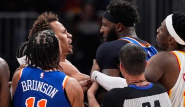 Knicks needed an enforcer. Mitchell Robinson is 'standing on business'