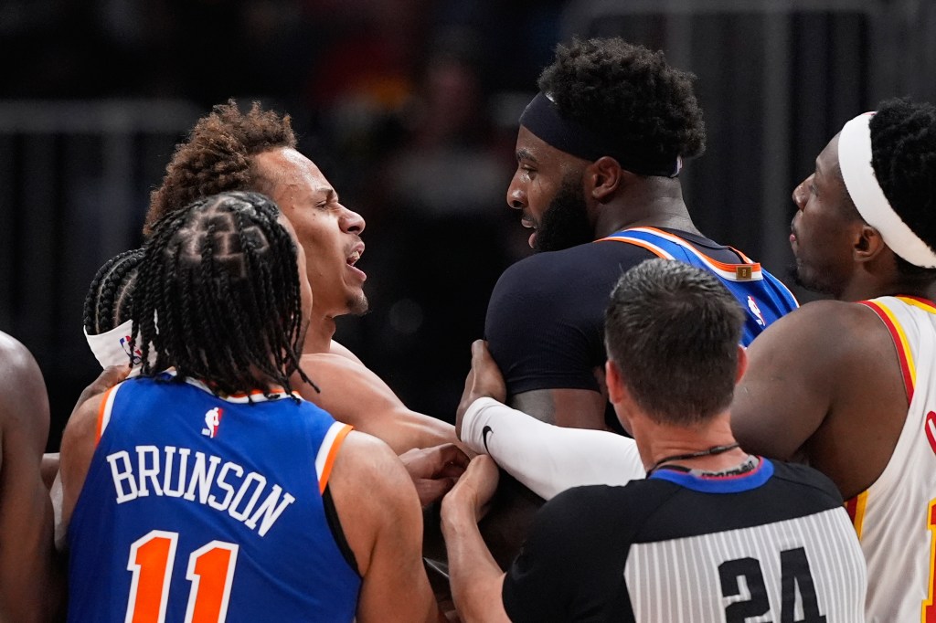 Knicks needed an enforcer. Mitchell Robinson is 'standing on business'