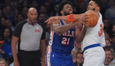 Sixers' Joel Embiid ruled out for Game 2