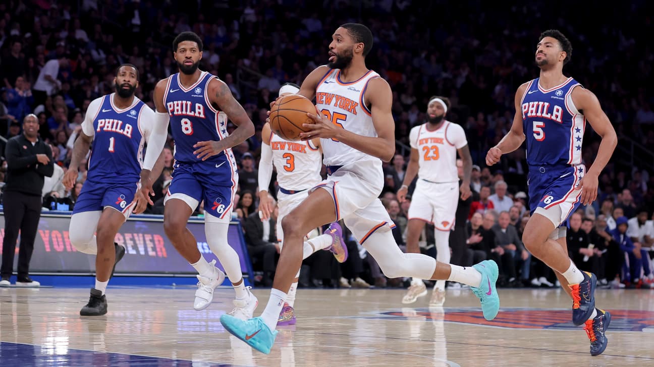 Knicks-76ers Notes: Mikal Bridges' emergence; has New York's offense unlocked something? - SNY