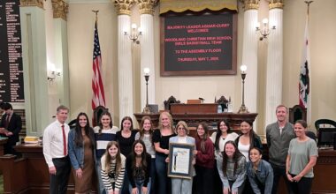 Woodland Christian girls basketball team recognized by Yolo County Assemblywoman – Daily Democrat